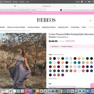 Formal Dress size 2 (never been worn)